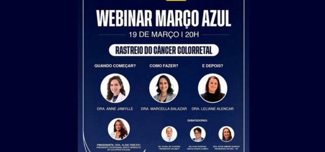 Webinar Março Azul Webinar Março Azul